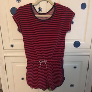 Cat & Jack Blue and Red Romper
